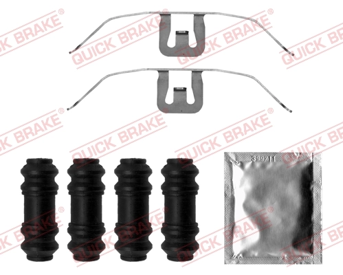 Accessory Kit, disc brake pad